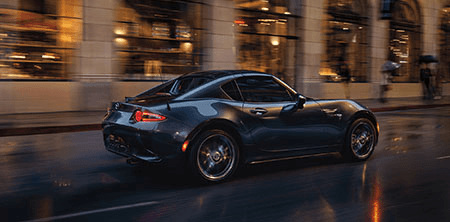 2025 Mazda MX-5 RF black side profile