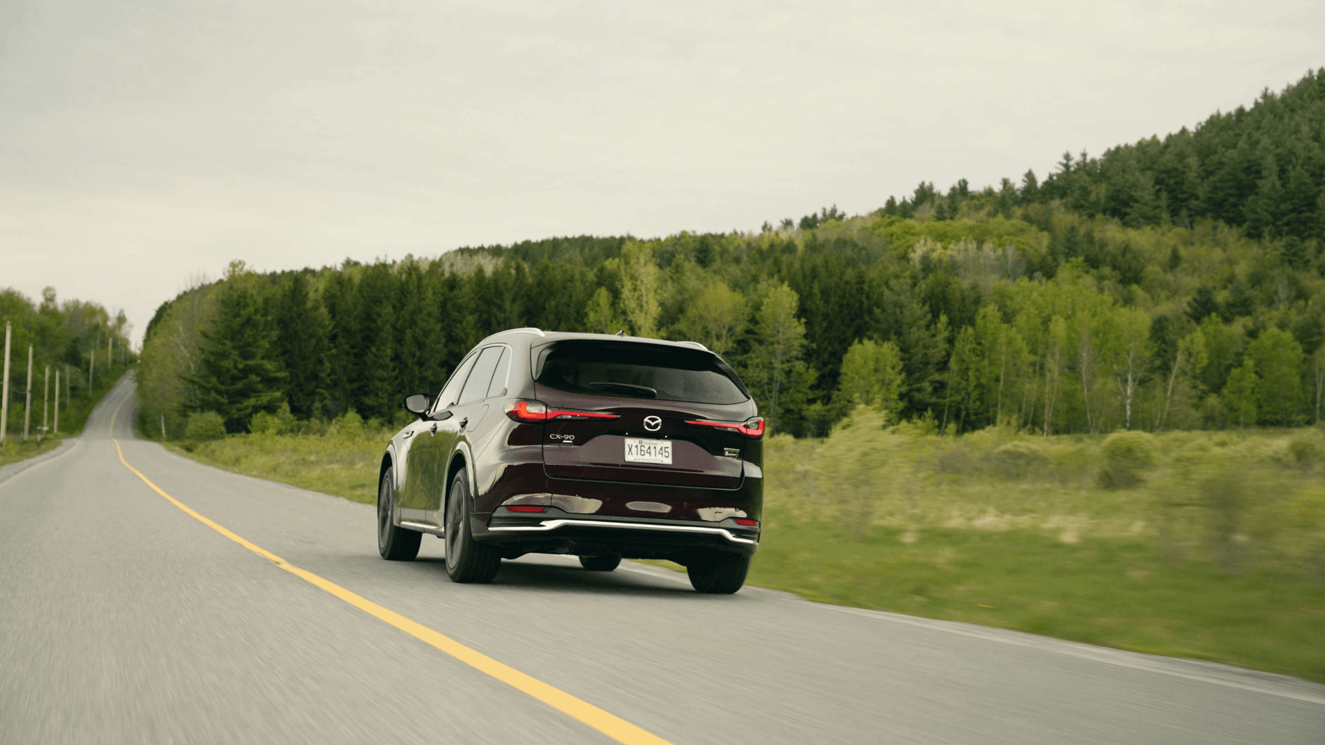 GROUPE-BEAUCAGE-MAZDA-ESSAI-Mazda CX-90 2024-DERRIERE-ROLLING